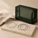 Alvra Modehaus Geschenkset – Kosmetiktasche & Schmuckset