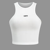 Henrietta - Geripptes Crop-Top