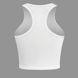 Henrietta - Geripptes Crop-Top