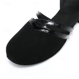 Verstellbare Riemchen-Damentanzschuhe für sicheres Tanzen