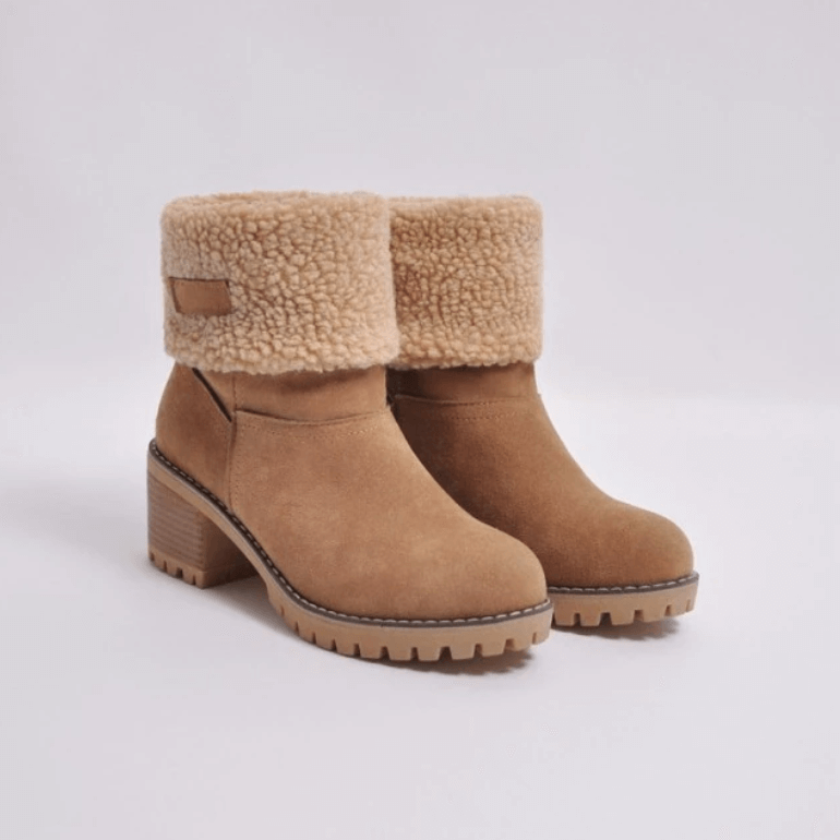 Frauenmode | Faltbare, weiche und wasserdichte Stiefel