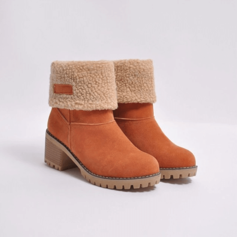 Frauenmode | Faltbare, weiche und wasserdichte Stiefel