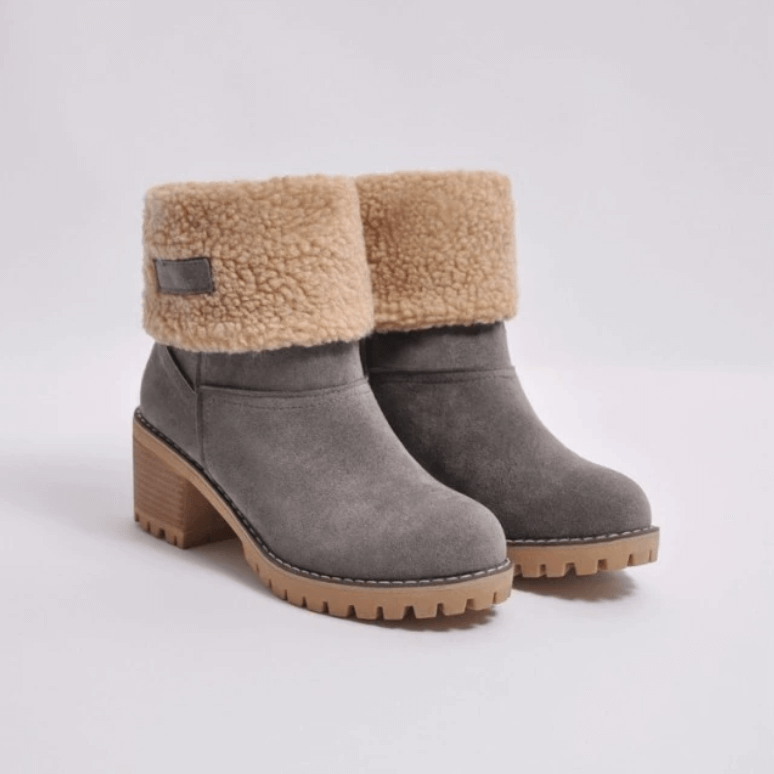Frauenmode | Faltbare, weiche und wasserdichte Stiefel
