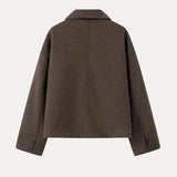 Umkehrbare Wollmischjacke: Zeitlose Eleganz und Wärme – Ein Must-Have für Ihre Garderobe