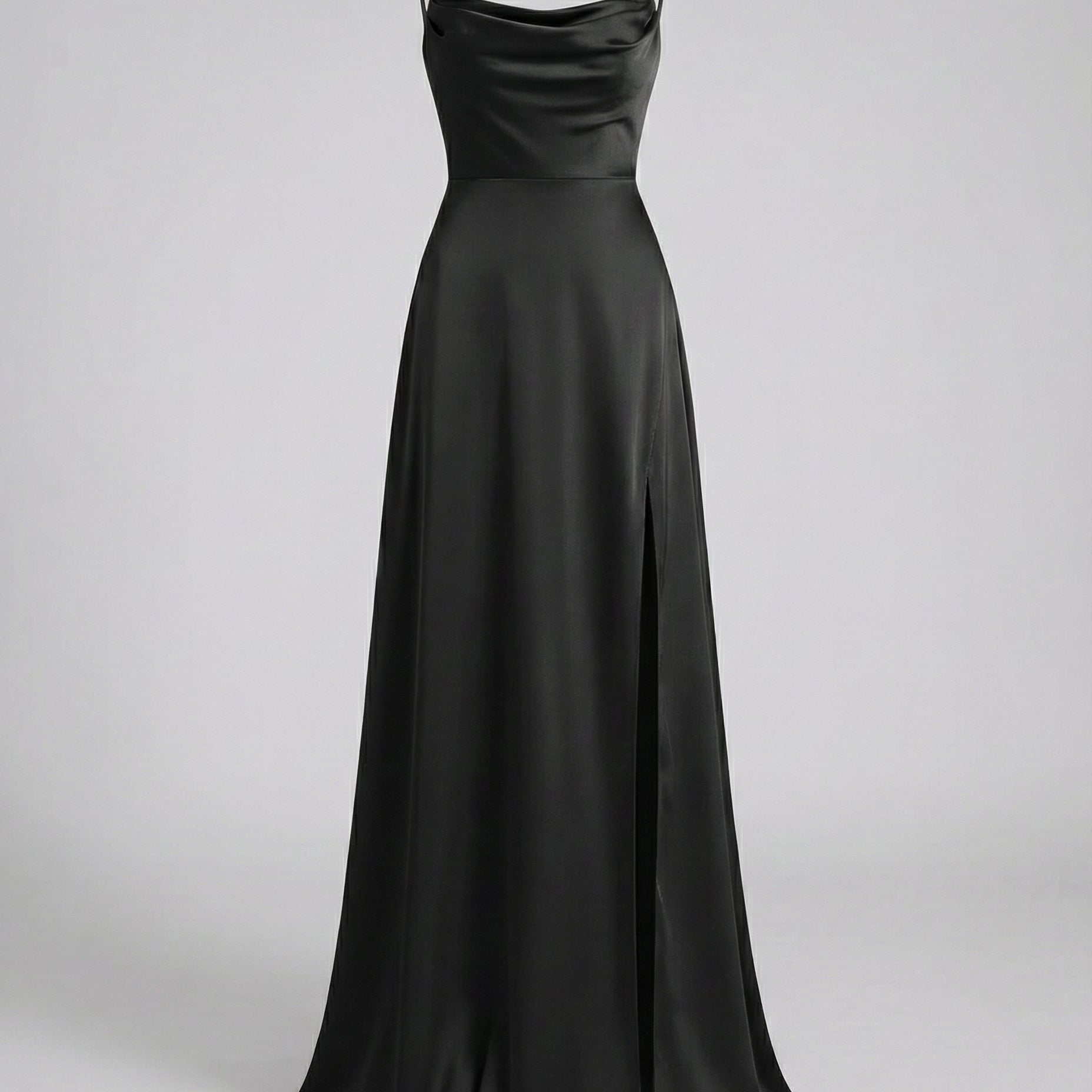 Elegantes Damen-Maxi-Kleid mit Beinschlitz – Femininer Stil für besondere Anlässe und vielseitige Kombinationsmöglichkeiten