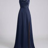 Elegantes Damen-Maxi-Kleid mit Beinschlitz – Femininer Stil für besondere Anlässe und vielseitige Kombinationsmöglichkeiten