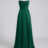Elegantes Damen-Maxi-Kleid mit Beinschlitz – Femininer Stil für besondere Anlässe und vielseitige Kombinationsmöglichkeiten