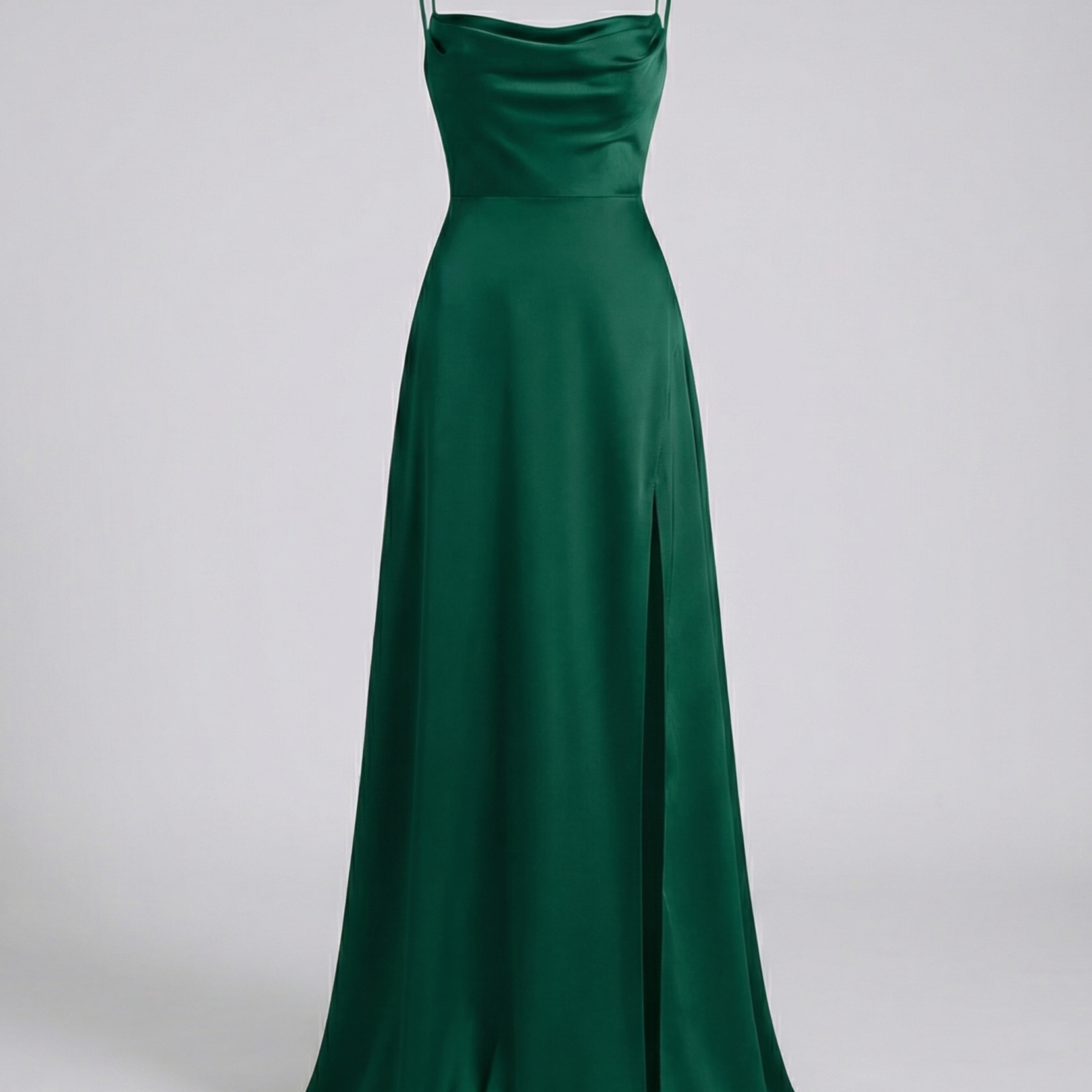 Elegantes Damen-Maxi-Kleid mit Beinschlitz – Femininer Stil für besondere Anlässe und vielseitige Kombinationsmöglichkeiten