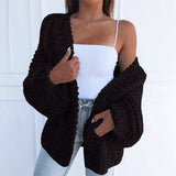CozyWeave – Grobstrick-Cardigan