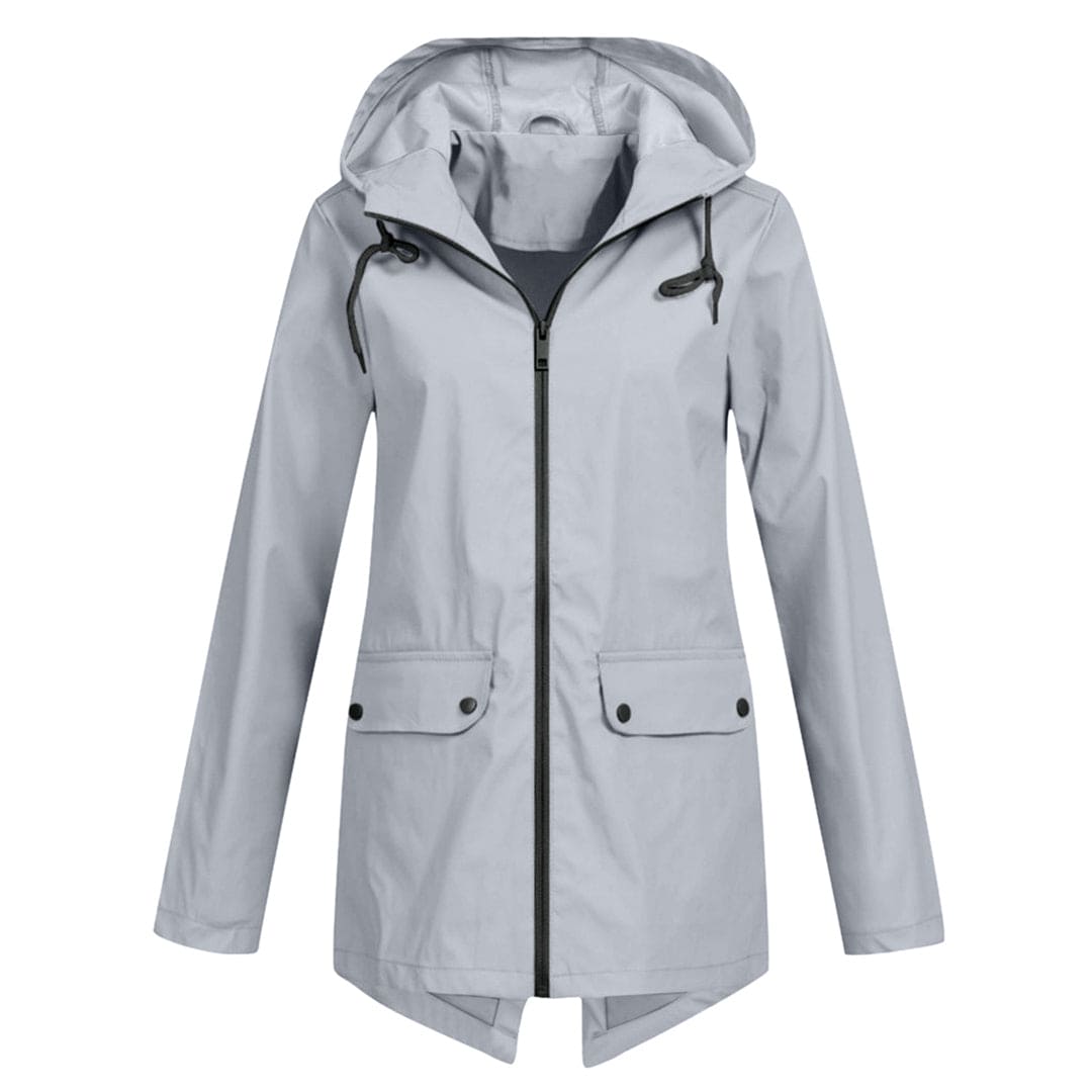 Angela | Bequeme Wasserdichte jacke mit Kapuze