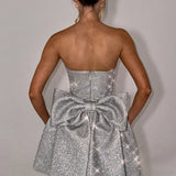 Emma - Glitzer Minikleid