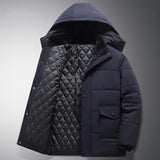 Warme™ Herren-Winterjacke mit Kunstfellfutter