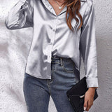 Karen I Elegante Langärmelige Bluse für Damen