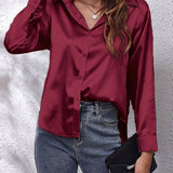 Karen I Elegante Langärmelige Bluse für Damen