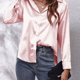 Karen I Elegante Langärmelige Bluse für Damen
