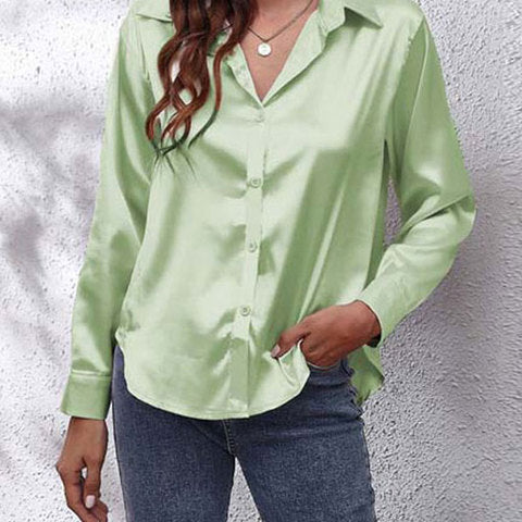 Karen I Elegante Langärmelige Bluse für Damen