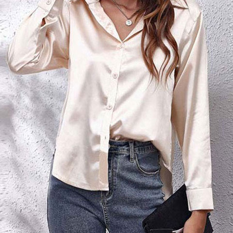 Karen I Elegante Langärmelige Bluse für Damen