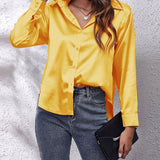 Karen I Elegante Langärmelige Bluse für Damen