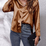 Karen I Elegante Langärmelige Bluse für Damen