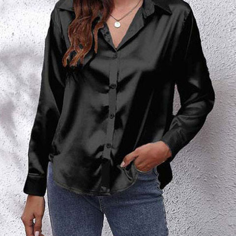 Karen I Elegante Langärmelige Bluse für Damen