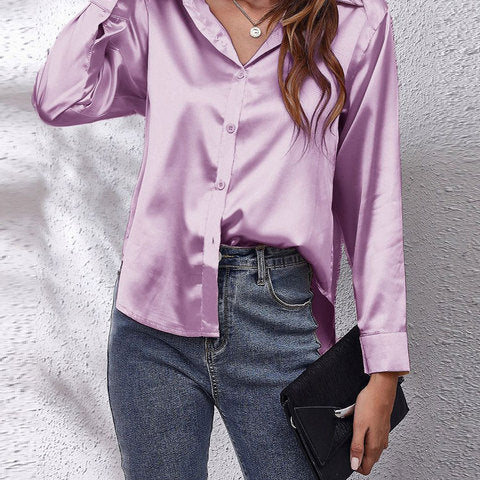 Karen I Elegante Langärmelige Bluse für Damen