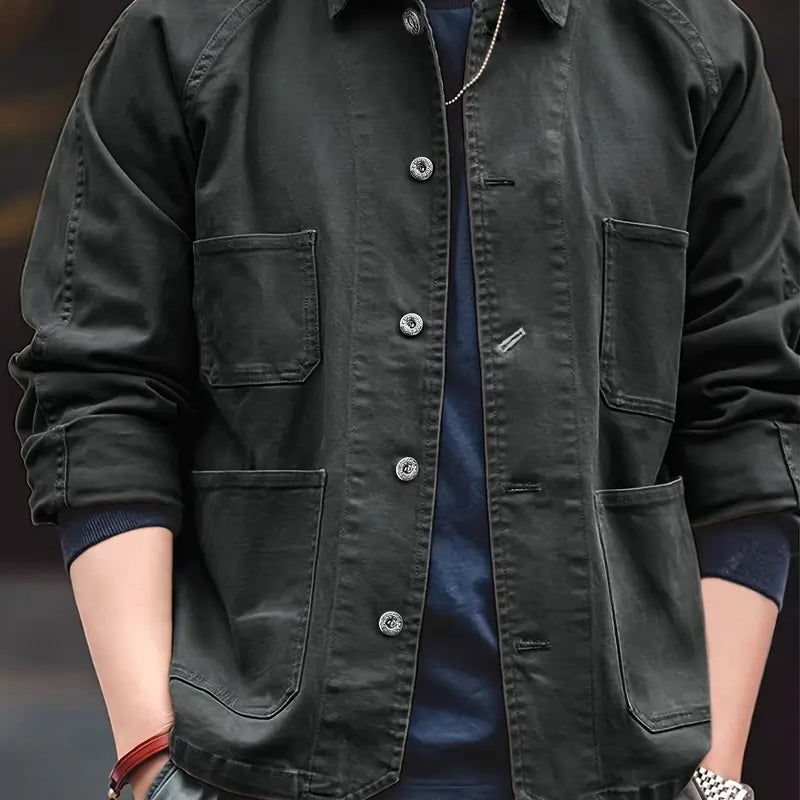 Freizeit – Herren-Hemdjacke
