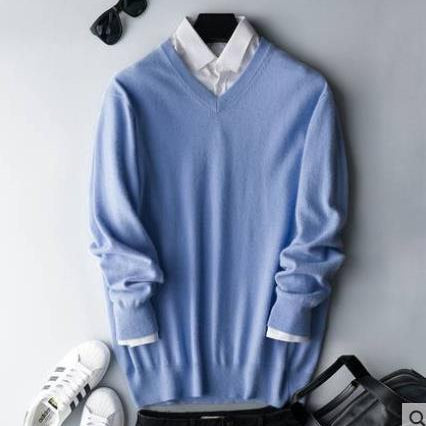 VAN | Eleganter und Schlichter Strickpullover für Herren