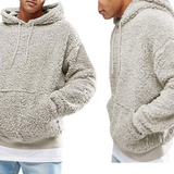 Teddyfleece - Kapuzenpullover Fleece