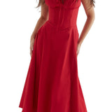 BETTY | Stilvolles Taillenkleid