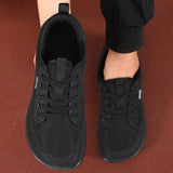 Herren Barfußschuhe mit atmungsaktivem Mesh und minimalistischer Sohle – Stylische Outdoor-Schuhe