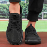 Herren Barfußschuhe mit atmungsaktivem Mesh und minimalistischer Sohle – Stylische Outdoor-Schuhe