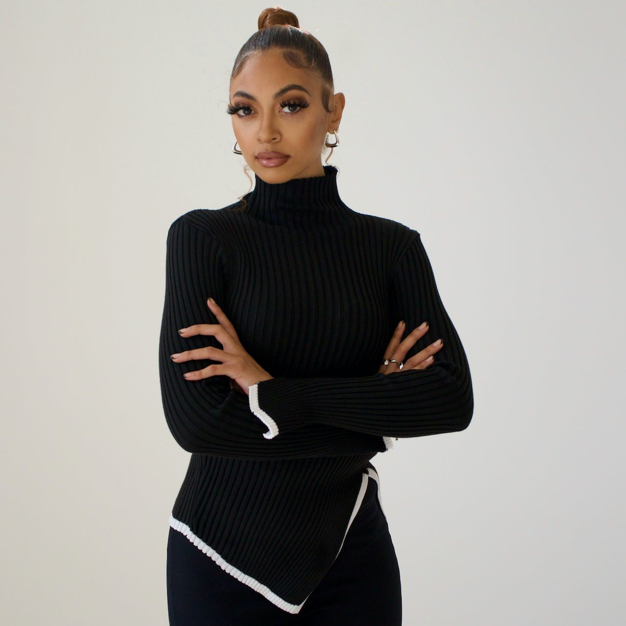 Anna | Klassischer Rollkragenpullover für Damen