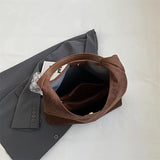 Elisa - Wildleder Tote Tasche
