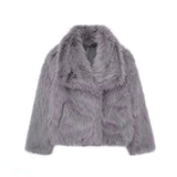 Macy | Luxuriöse Kunstfell-Jacke – Stilvoll, Kuschelig und Zeitlos