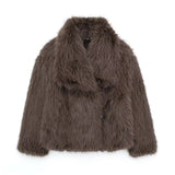 Macy | Luxuriöse Kunstfell-Jacke – Stilvoll, Kuschelig und Zeitlos