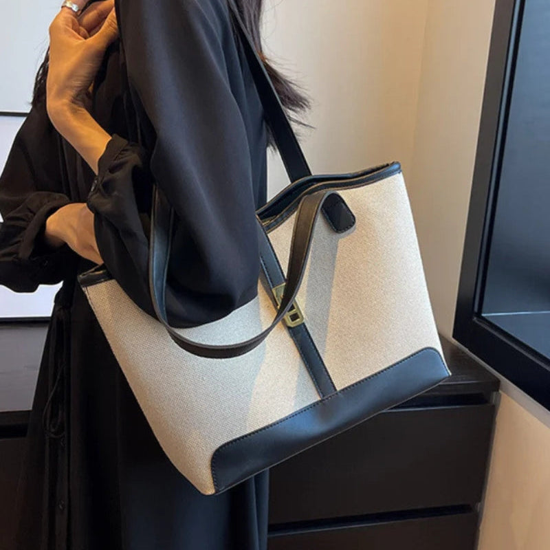 Amelia - Canvas Schultertasche