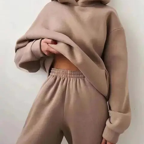 Elly | Kapuzenpulli und Jogginghosen Set für Damen