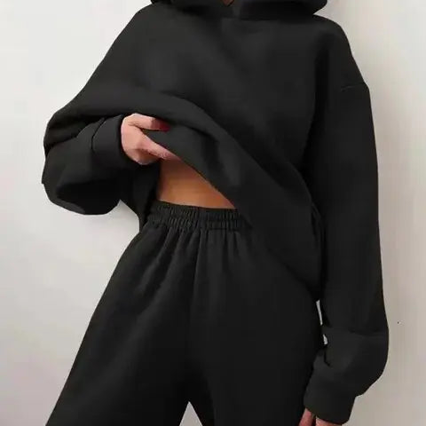 Elly | Kapuzenpulli und Jogginghosen Set für Damen