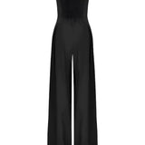Lunari - Damen Jumpsuit trägerlos