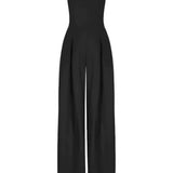 Lunari - Damen Jumpsuit trägerlos