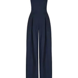 Lunari - Damen Jumpsuit trägerlos