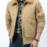 Herrenwear - Sherpa Gefütterte Jacke