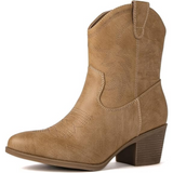 Klassische halbhohe Cowgirl-Stiefel - Tammy