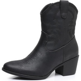 Klassische halbhohe Cowgirl-Stiefel - Tammy