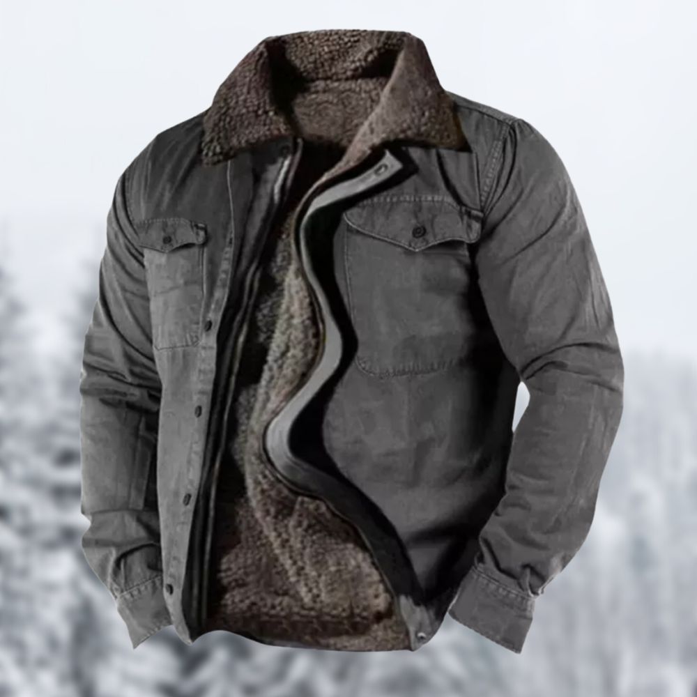 Luther | Herren Vintage-Winterjacke