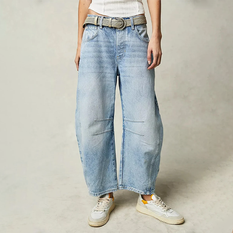 Britt - Weitbein-Jeans