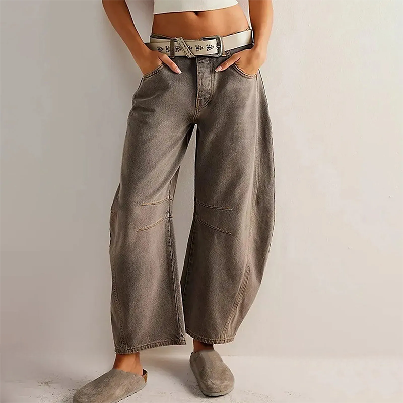 Britt - Weitbein-Jeans