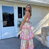 Odetta – Blumiges Maxikleid