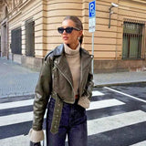 Jenne – Kunstleder Bikerjacke Damen