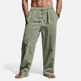 Luca | Herren Casual Hose im Leinen-Look
